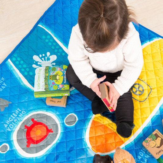 Underwater Submarine Minky Playmat